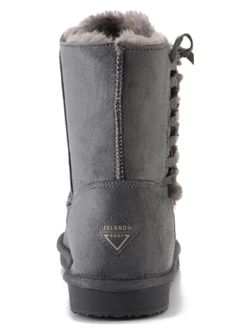 ISLAND BOOT Winterboots "Goldboro" in Grau
