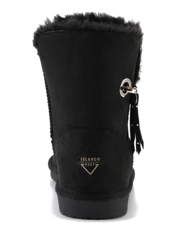 ISLAND BOOT Winterboots "Whale" zwart