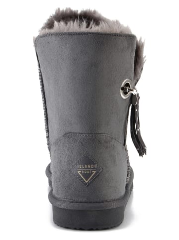 ISLAND BOOT Winterboots "Whale" grijs