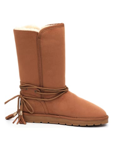 ISLAND BOOT Winterlaarzen "Hoshy" lichtbruin