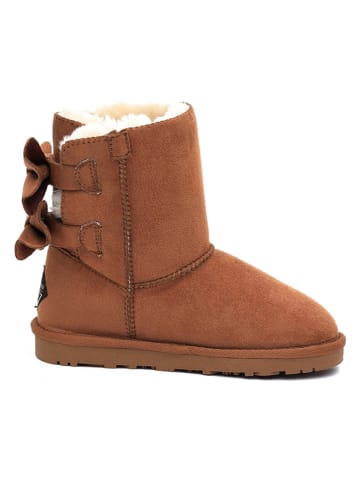 ISLAND BOOT Winterboots "Bowette" lichtbruin