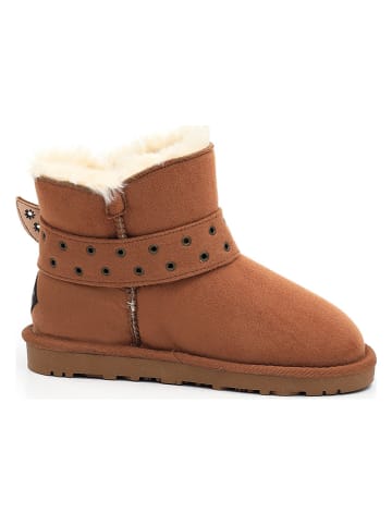 ISLAND BOOT Winterboots "Erikata" in Hellbraun