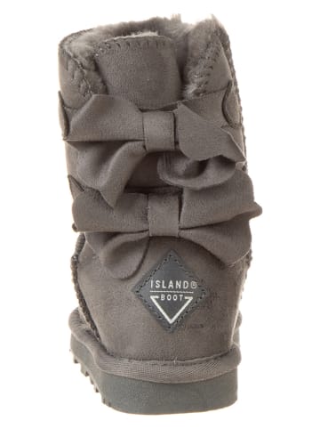 ISLAND BOOT Winterboots "Bowine" antraciet