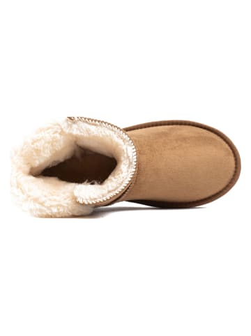 ISLAND BOOT Winterboots "Crystal" in Hellbraun