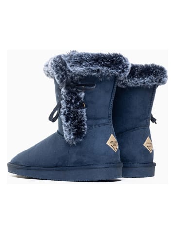 ISLAND BOOT Kozaki zimowe "Cora" w kolorze granatowym