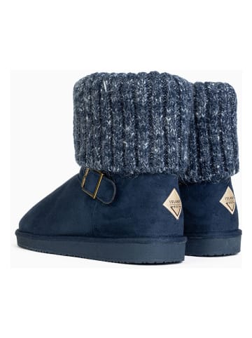 ISLAND BOOT Botki zimowe "Kourtney" w kolorze granatowym