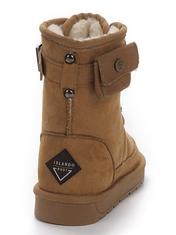 ISLAND BOOT Winterboots "Ishani" lichtbruin