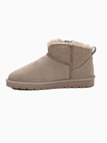 ISLAND BOOT Botki zimowe "Ifza" w kolorze szarobrązowym