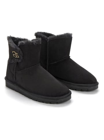 ISLAND BOOT Botki zimowe "Kabriela" w kolorze czarnym