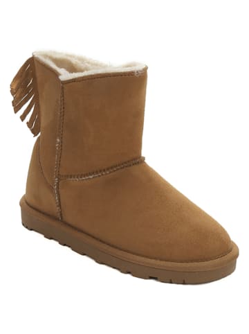 ISLAND BOOT Winterboots in Hellbraun