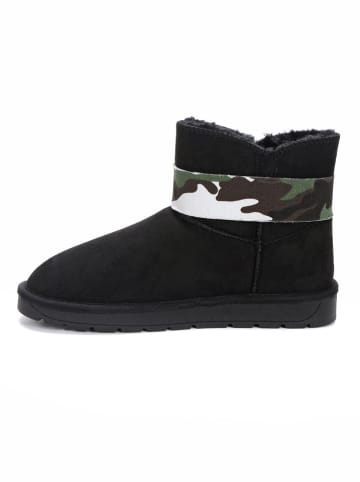 ISLAND BOOT Winterboots "Winny Camo" zwart