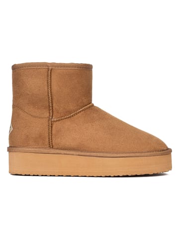 ISLAND BOOT Winterboots "Stela" in Hellbraun