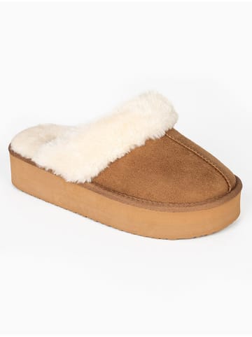 ISLAND BOOT Pantoffels "Emesta" lichtbruin