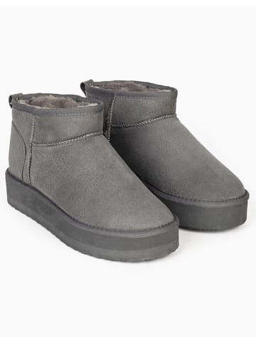 ISLAND BOOT Botki "Miley" w kolorze szarym