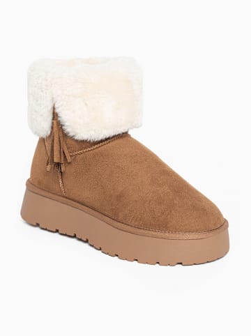 ISLAND BOOT Winterboots "Cinnamon" lichtbruin
