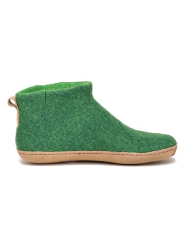 kitz-pichler Pantoffels "Magicfelt 730" groen