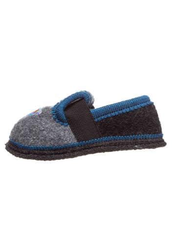 kitz-pichler Pantoffels "Bobby - Raket" grijs/zwart