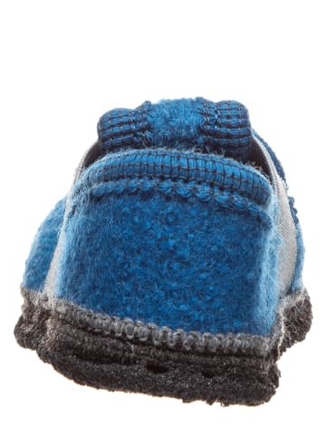 kitz-pichler Hausschuhe "Bobby - Rakete" in Petrol