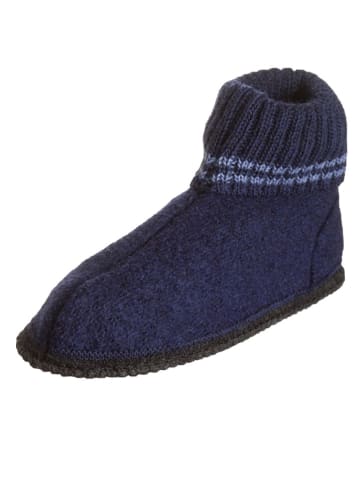 kitz-pichler Hüttenschuhe "Kauns" in Dunkelblau