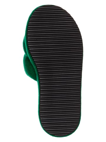 kitz-pichler Hausschuhe "Fluffy" in Grün