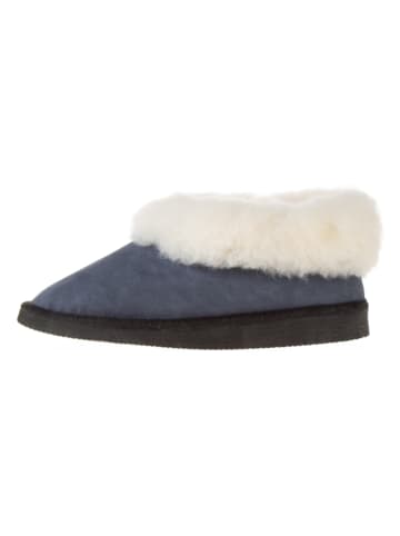 kitz pichler Leren pantoffels "Gisi" blauw