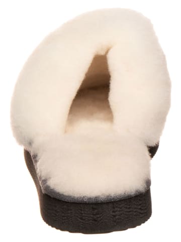 kitz-pichler Leder-Hausschuhe "Pala" in Dunkelblau