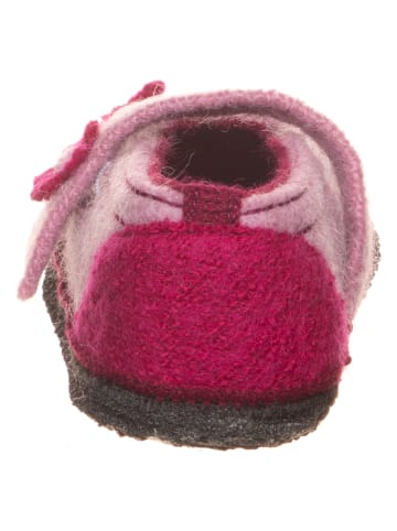 kitz-pichler Wolvilten pantoffels "Becky" lichtroze