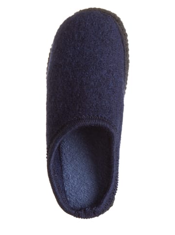 kitz-pichler Pantoffels "Grainau" donkerblauw