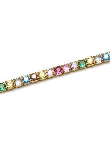 Luxenter Gecoate armband met edelstenen