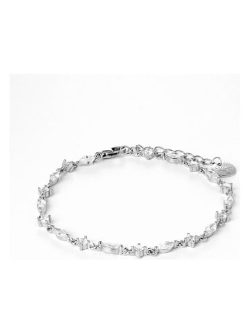 Luxenter Srebrna bransoletka z cyrkoniami