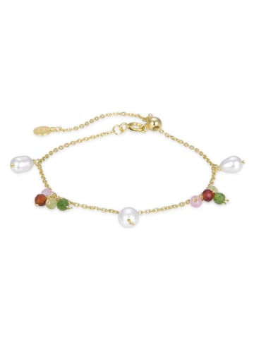 Luxenter Gecoate armband met parels