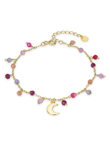 Luxenter Beschicht. Armkette mit Schmuckelenet