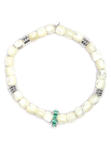 Luxenter Bransoletka z perłami i kryształami