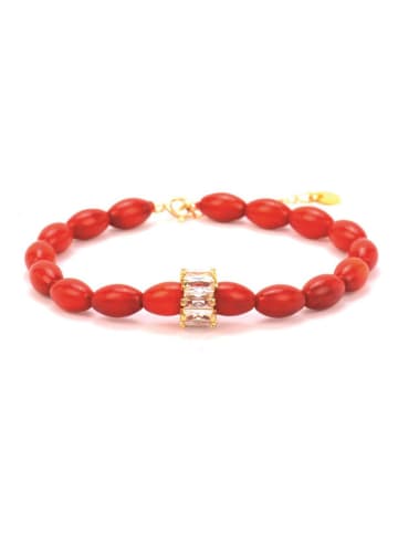 Luxenter Gecoate armband met kristallen