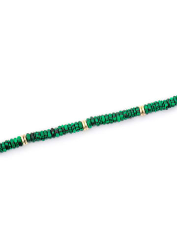 Luxenter Beschicht. Armkette mit Edelsteinen