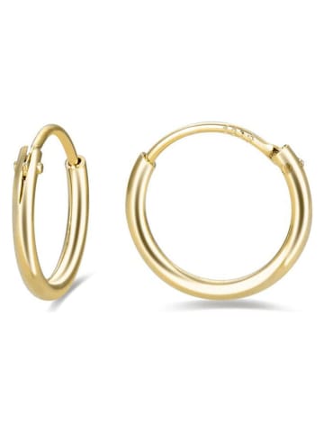 Luxenter Pozłacane kolczyki-kreole