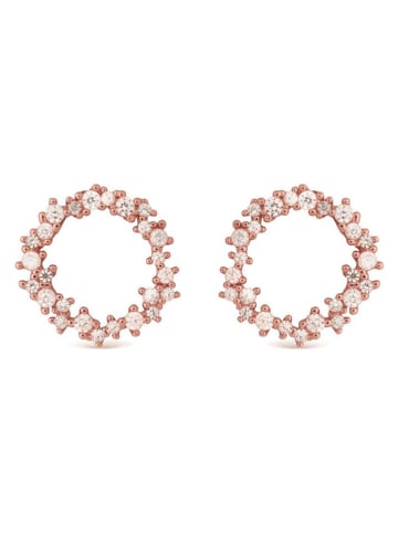 Luxenter Kolczyki-wkrętki z cyrkoniami