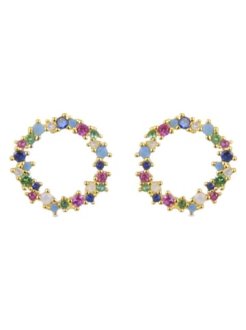 Luxenter Kolczyki-wkrętki z cyrkoniami