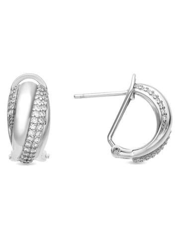 Luxenter Srebrne kolczyki z cyrkoniami