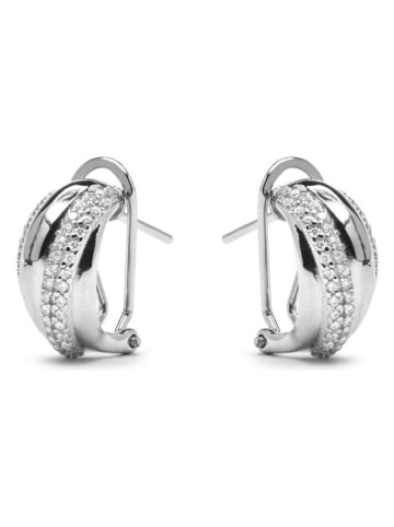 Luxenter Srebrne kolczyki z cyrkoniami