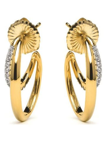 Luxenter Kolczyki-wkrętki z cyrkoniami