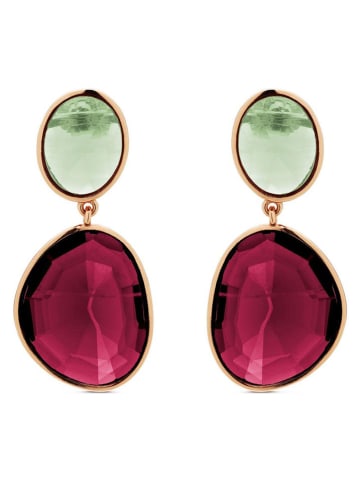Luxenter Gecoate oorstekers met edelstenen