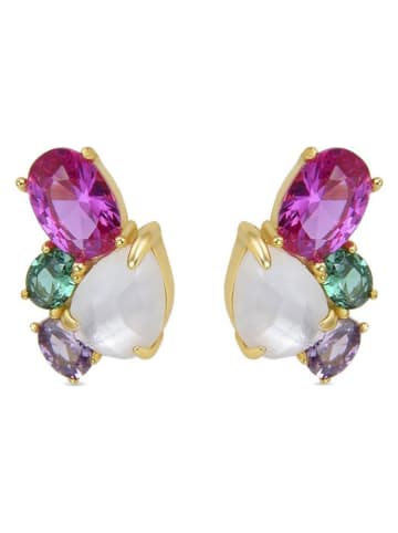 Luxenter Kolczyki-wkrętki z kryształami