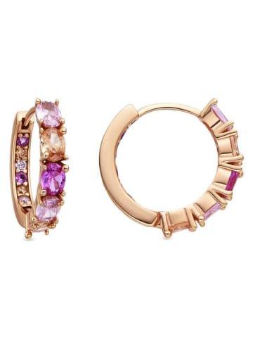 Luxenter Kolczyki-kreole z cyrkoniami