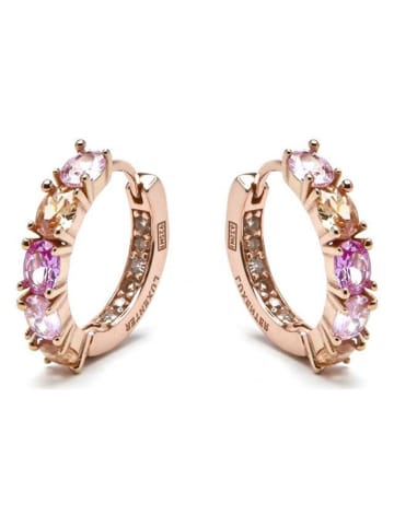 Luxenter Kolczyki-kreole z cyrkoniami