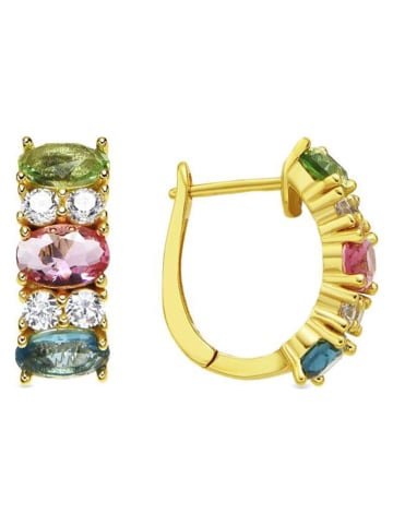 Luxenter Kolczyki-kreole z cyrkoniami