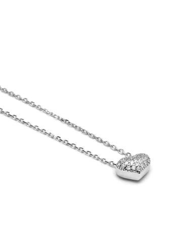 Luxenter Srebrny naszyjnik z elementem ozdobnym