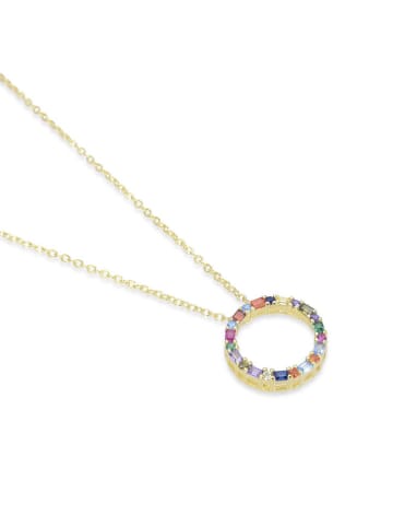 Luxenter Beschicht. Halskette mit Schmuckelement