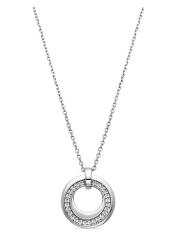 Luxenter Srebrny naszyjnik z zawieszką