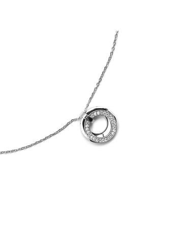 Luxenter Srebrny naszyjnik z zawieszką